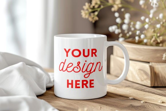 Download White Ceramic Mug Mockup Cozy Home Style - White ceramic mug mockup Collection