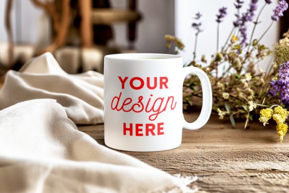 Download White Ceramic Mug Mockup Cozy Home Style - White ceramic mug mockup Collection