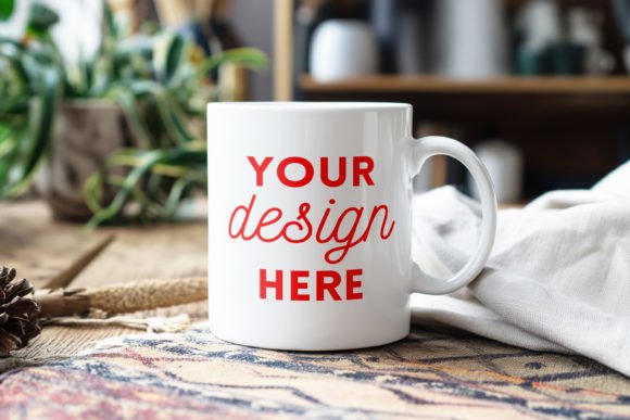 Download White Ceramic Mug Mockup Cozy Home Style - White ceramic mug mockup Collection