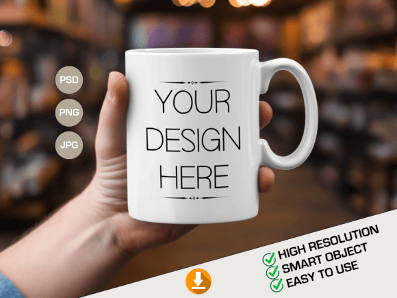 Download Mug Mockup 11Oz PSD Mug Template - Psd mug template Collection