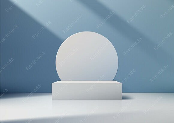 Download White Rectangular Podium Product Mockups - Mockups Collection